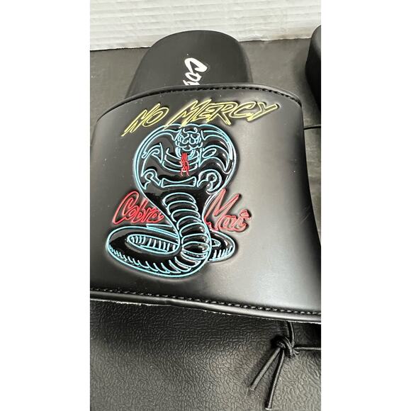 Champion Men’s IPO Cobra Kai Slide  Sandals Black Size 13M NWT - Picture 8 of 10